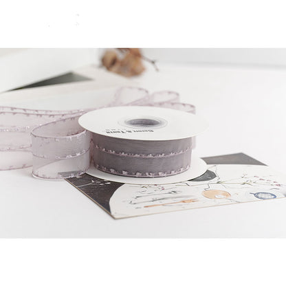 Double Yarn Ribbon, 2.5 cm × 9 Yards