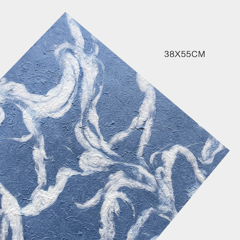 Boîte à fleurs ronde en velours 