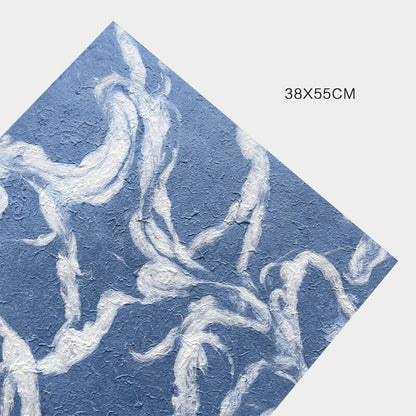 Caja de flores redonda de terciopelo 