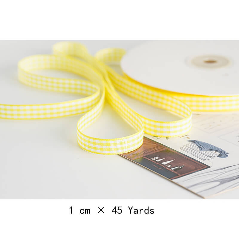 Classic Plaid Ribbon