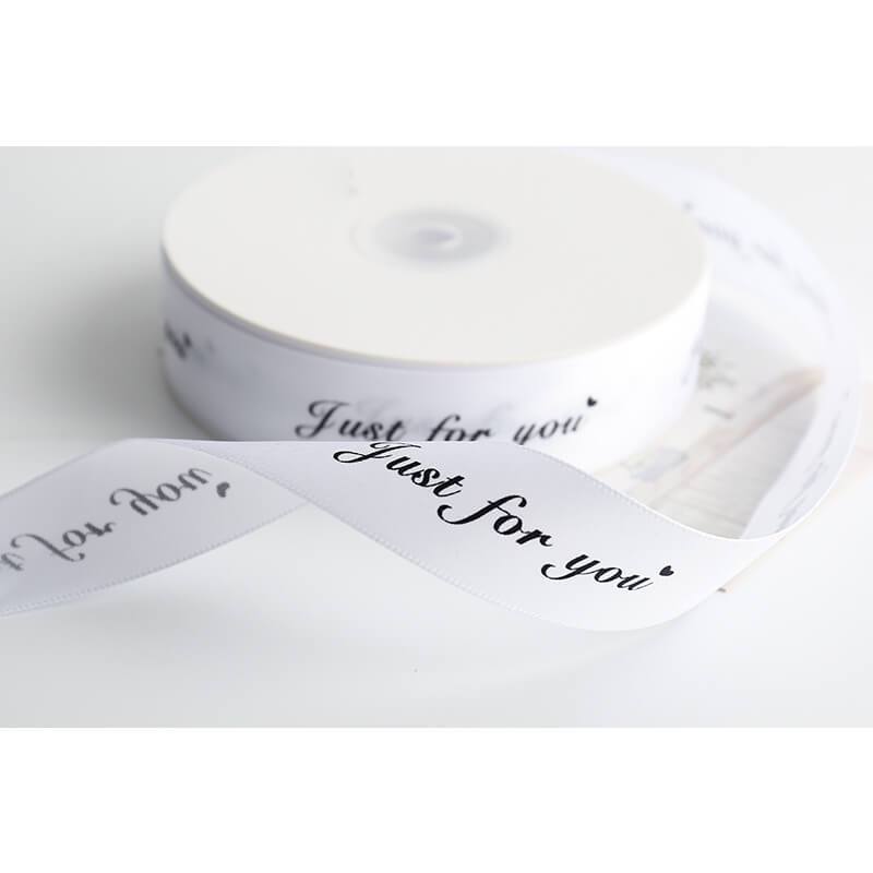 Just For You Decoration Ribbon, 2.5 cm × 4.5 Yards