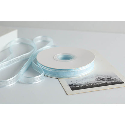 Transparent Polyester Ribbon, 1 cm × 22 Yards