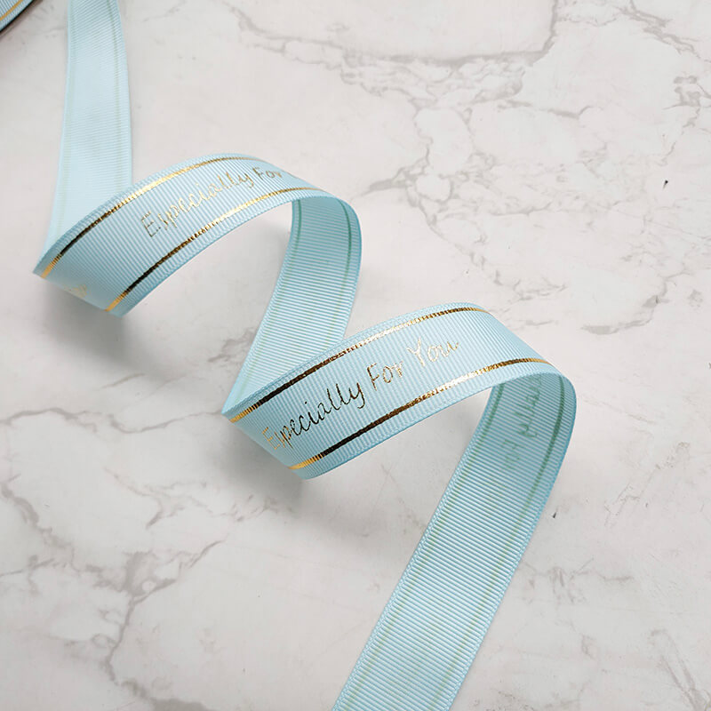 Premium Gold-Stamped Letter Ribbon