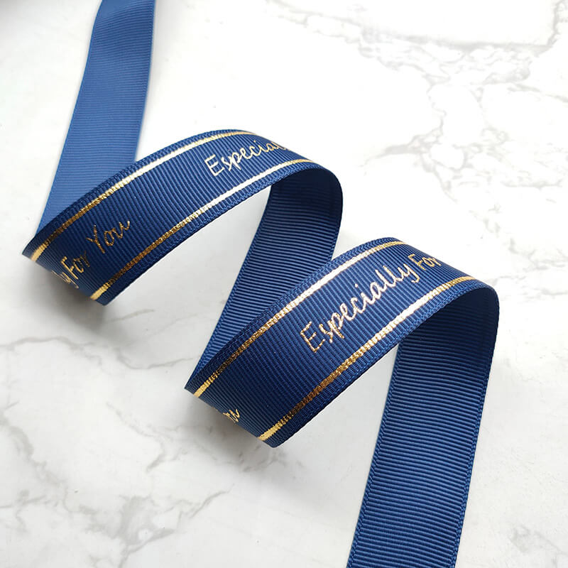 Premium Gold-Stamped Letter Ribbon