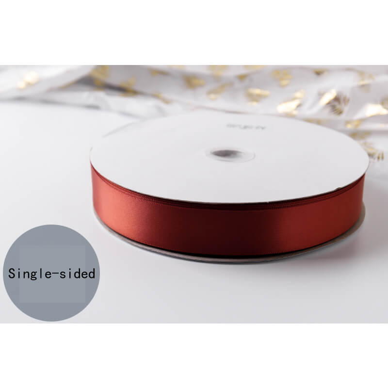 Single-sided Polyester Ribbon, 2.5 cm × 91 Yards