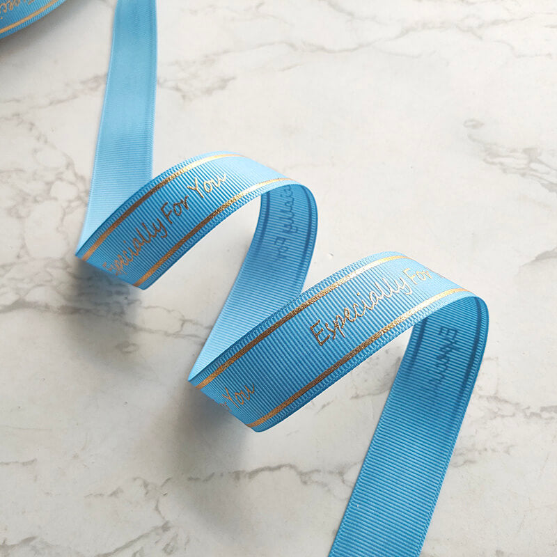 Premium Gold-Stamped Letter Ribbon