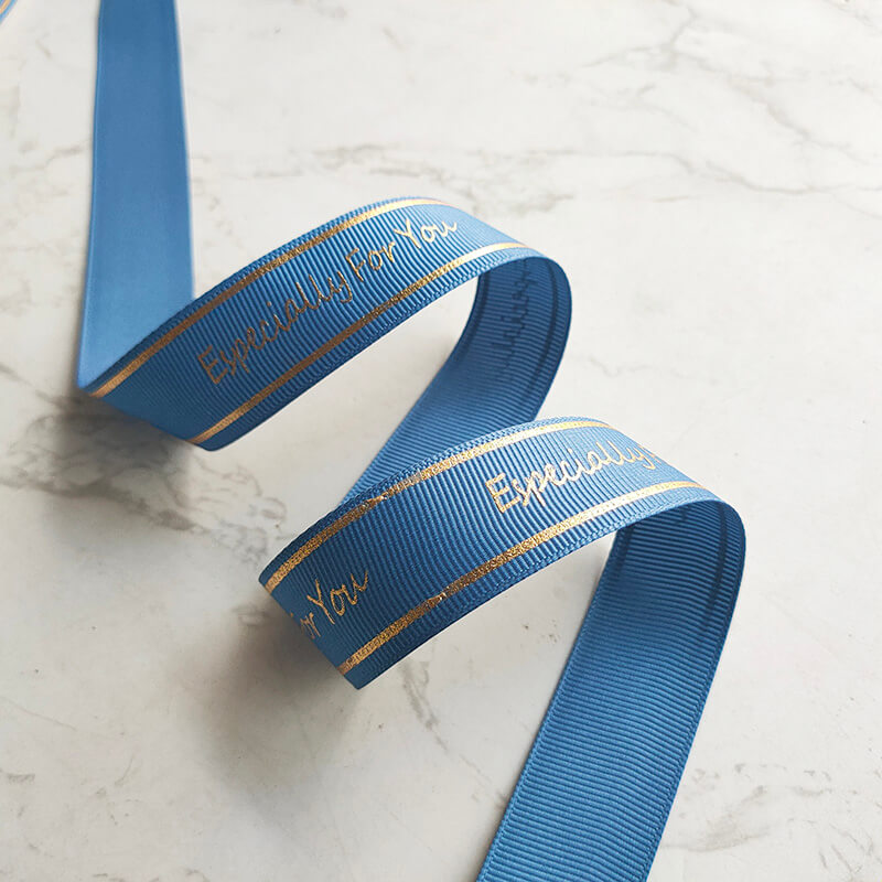 Premium Gold-Stamped Letter Ribbon