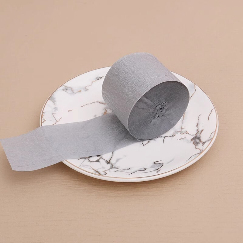 Colored Crepe Paper Roll，3.2 ft Long x 1.8 Inch Wide