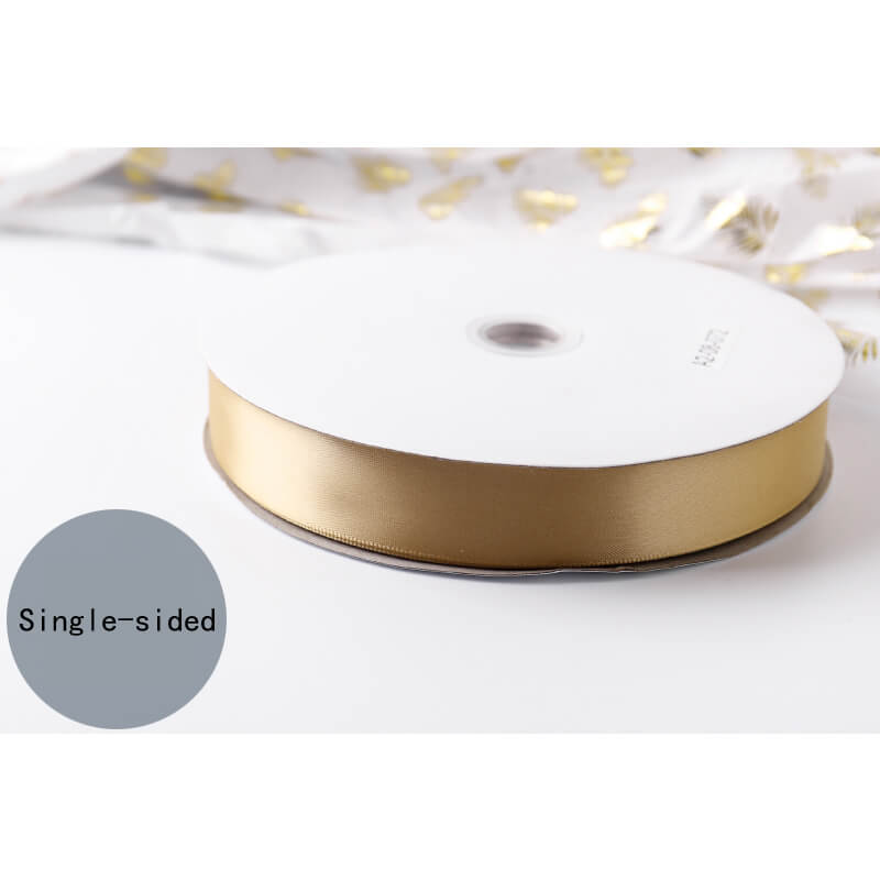 Single-sided Polyester Ribbon, 2.5 cm × 91 Yards