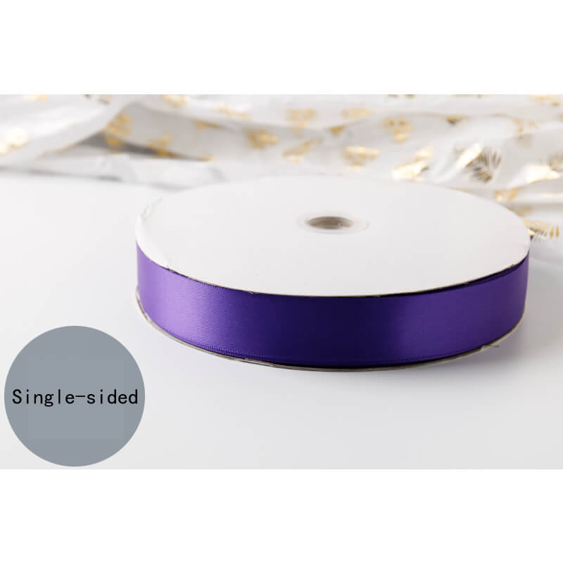 Single-sided Polyester Ribbon, 2.5 cm × 91 Yards