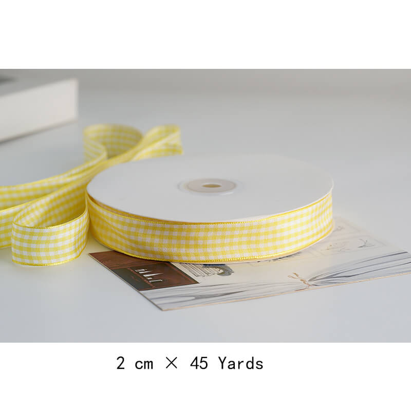 Classic Plaid Ribbon