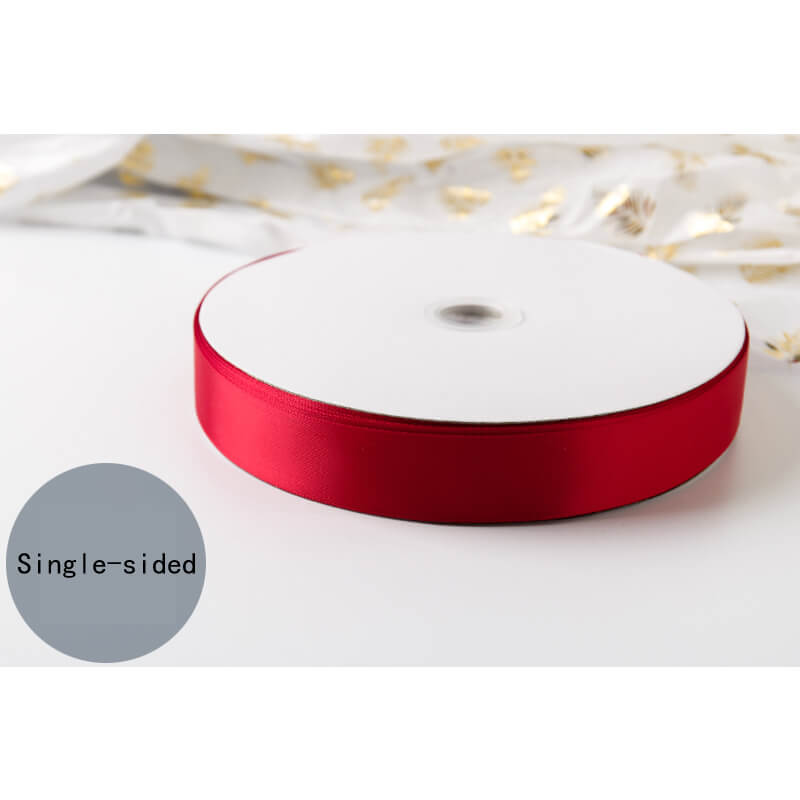 Single-sided Polyester Ribbon, 2.5 cm × 91 Yards