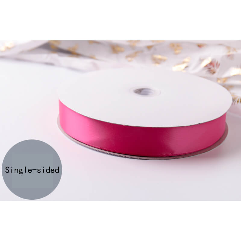 Single-sided Polyester Ribbon, 2.5 cm × 91 Yards