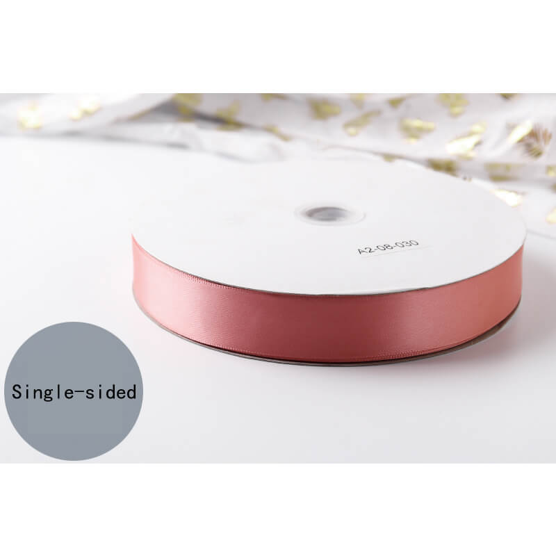 Single-sided Polyester Ribbon, 2.5 cm × 91 Yards