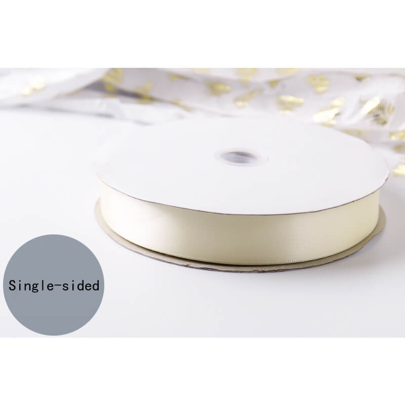 Single-sided Polyester Ribbon, 2.5 cm × 91 Yards