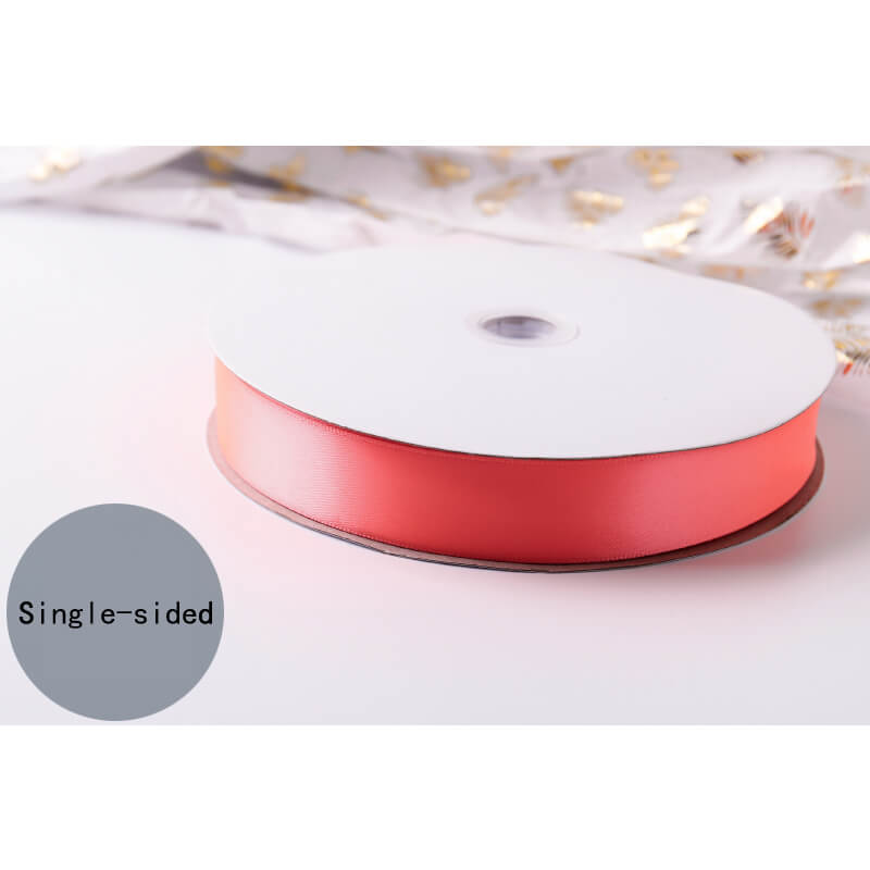 Single-sided Polyester Ribbon, 2.5 cm × 91 Yards
