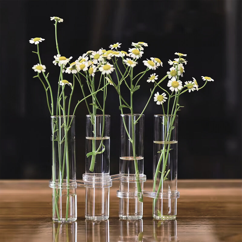 Glass Test Tube Vases