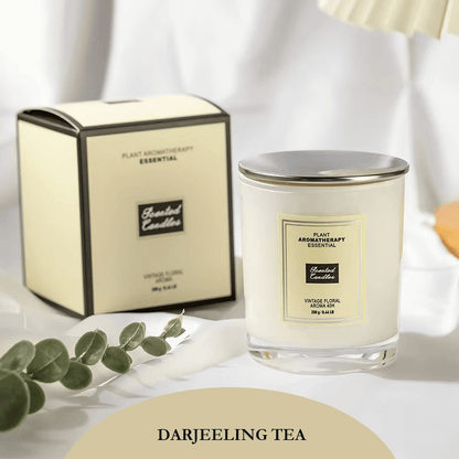 Velas de aromaterapia, decoración de lujo para el hogar