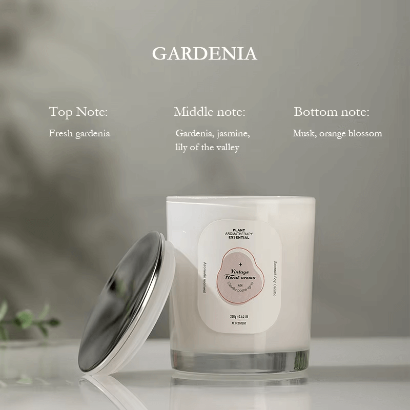 Aroma Scented Candle，Handmade Smokeless