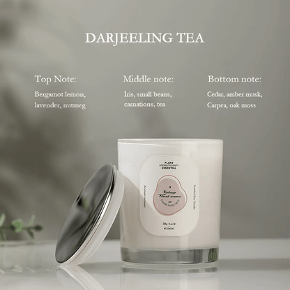 Vela perfumada aromática, hecha a mano, sin humo