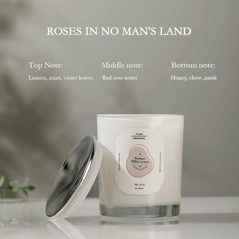 Aroma Scented Candle，Handmade Smokeless