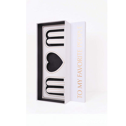 Caja de regalo con flores y carta para mamá Te amo - Lotes al por mayor