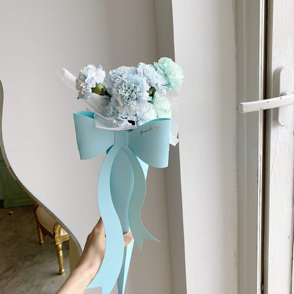 Single Bow Flower Box Rose Bouquet Packaging Box