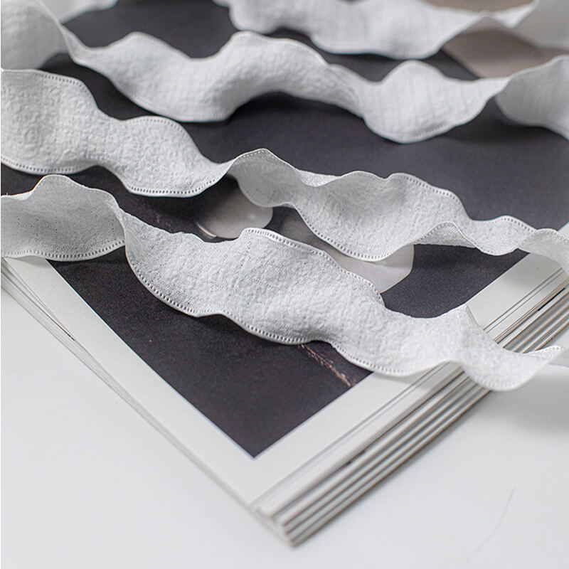 Ruffled Lace Ribbon, 10 Yards