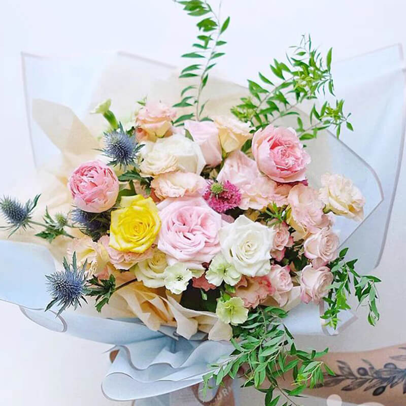 Waterproof Crystal Film Paper, 19.7 × 19.7 Inch, 20 Sheets