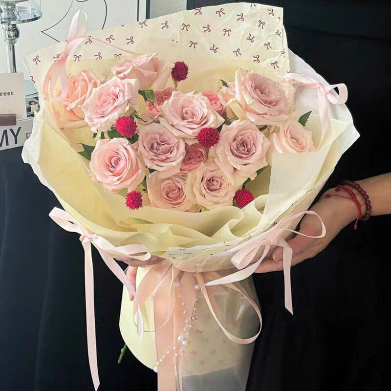 Bowknot Tissue Paper, 19.7 × 27.6 Inch, 20 Sheets