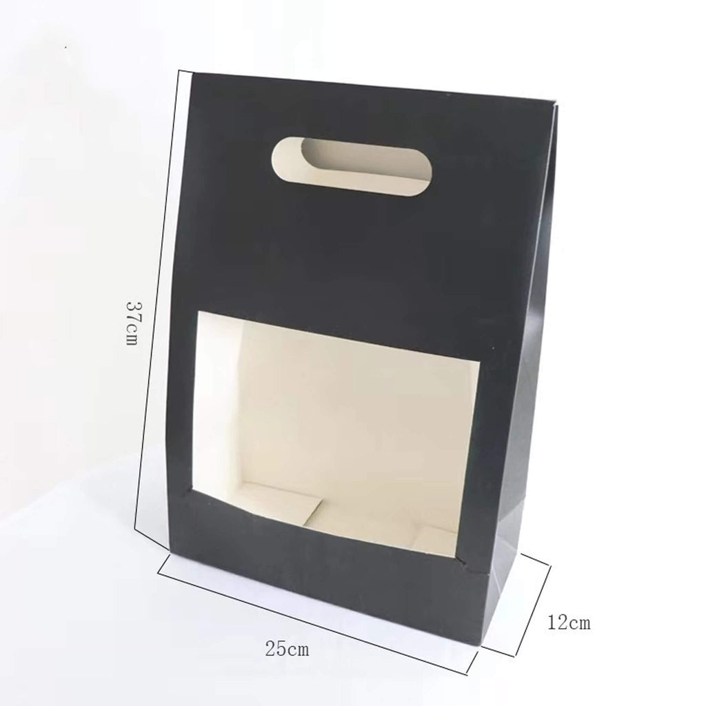 Kraft Wrapping Bags with Handle for Flowers