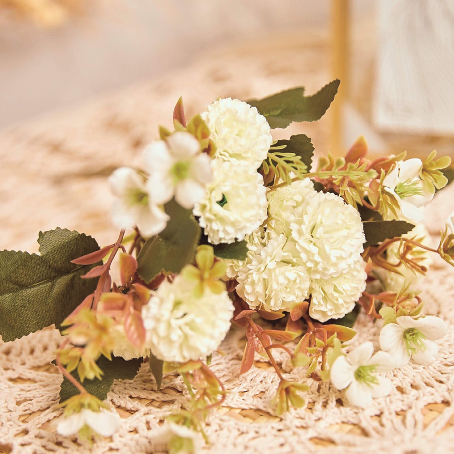 Oeillet Fleurs Artificielles Pour La Décoration