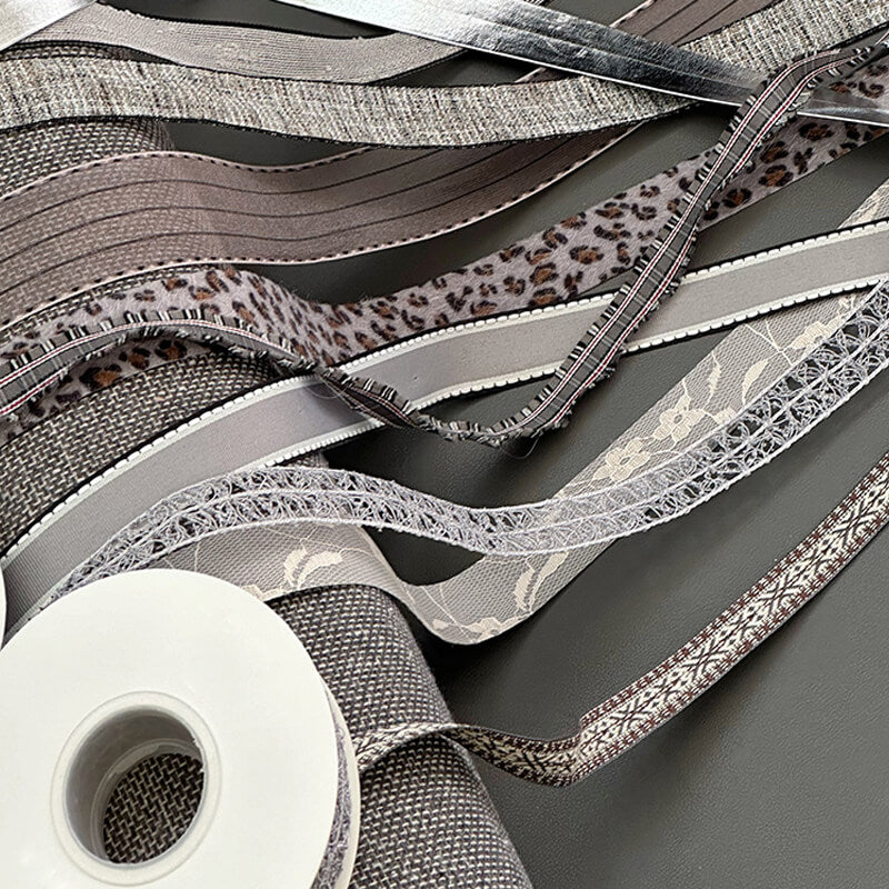 Gray Series Ribbon, 10 Yards