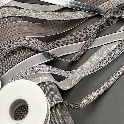 Gray Series Ribbon, 10 Yards
