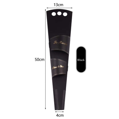 10pcs Hollow Flower Box Valentine's Day Single Flower Bouquet