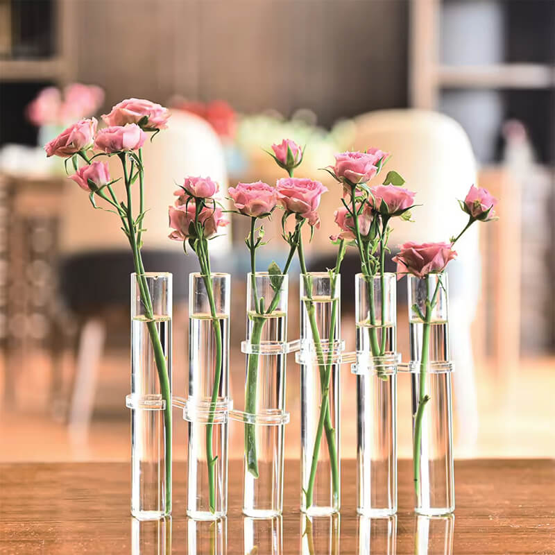 Glass Test Tube Vases