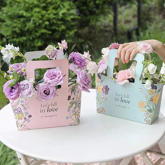 Flower Paper Bag For Mother's Day