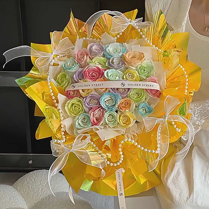 Mirror Ballet Candy Color Wrapping Paper