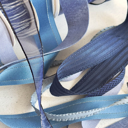 Ruban de flocon de neige transparent de Noël