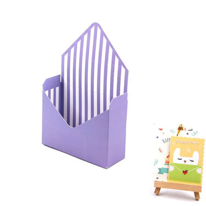 Sobre de papel para ramo de flores, embalaje de floristería, caja de flores