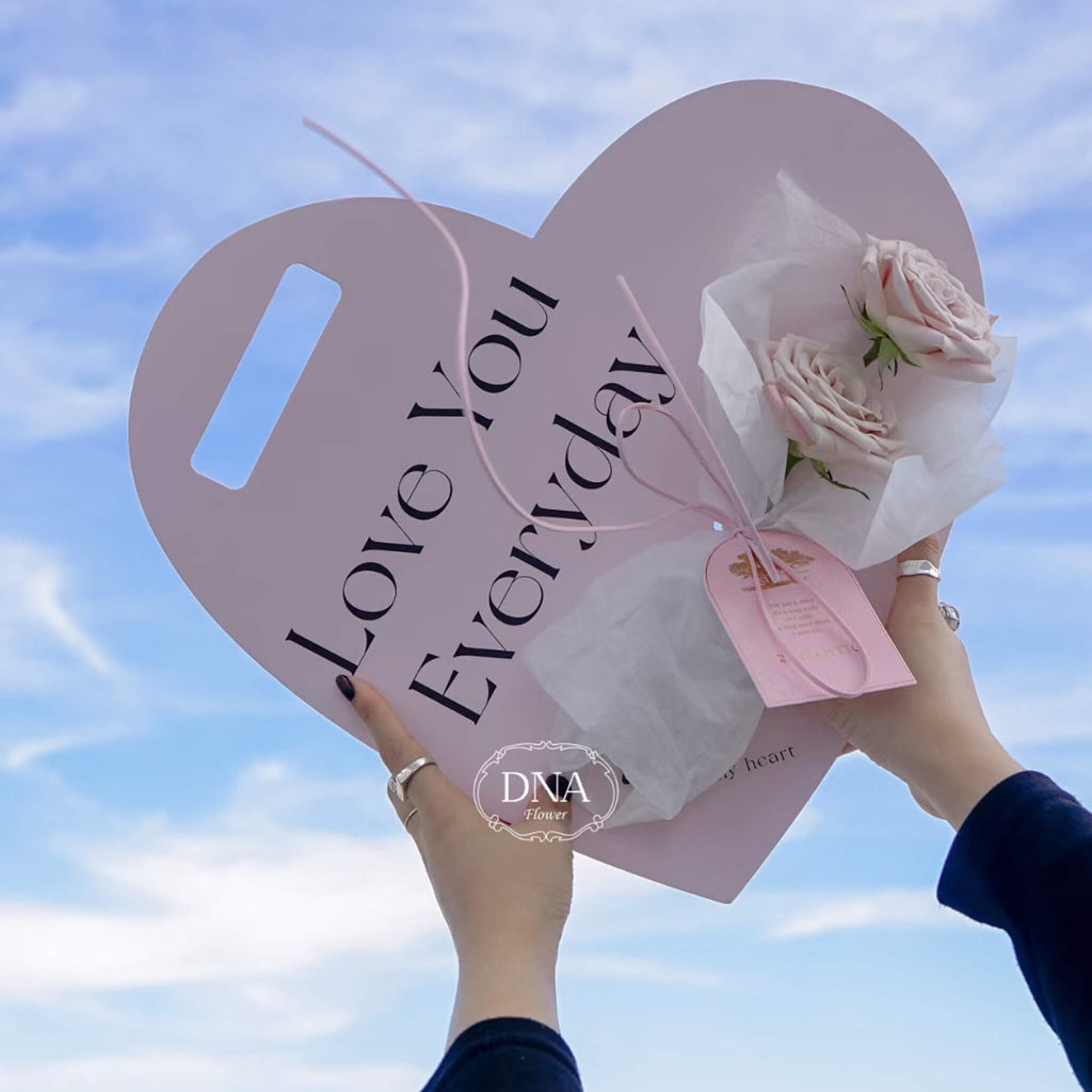 Heart Shaped Paper Flowers Arrangements