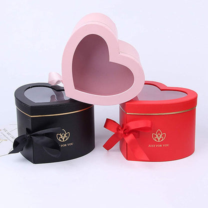 2 Tier Layer Heart Shape Boxes