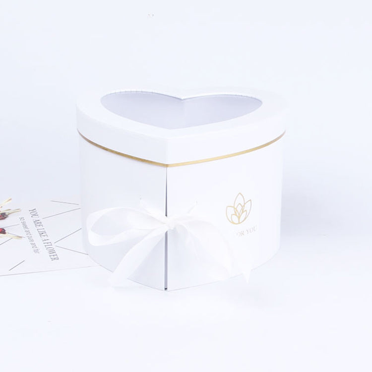 2 Tier Layer Heart Shape Boxes