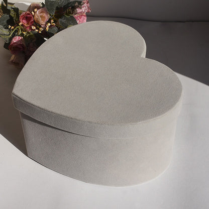 Velvet Heart Shaped Box
