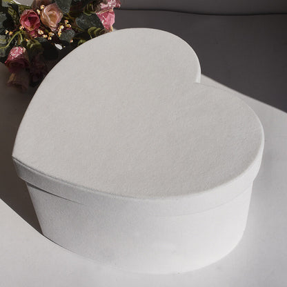 Velvet Heart Shaped Box