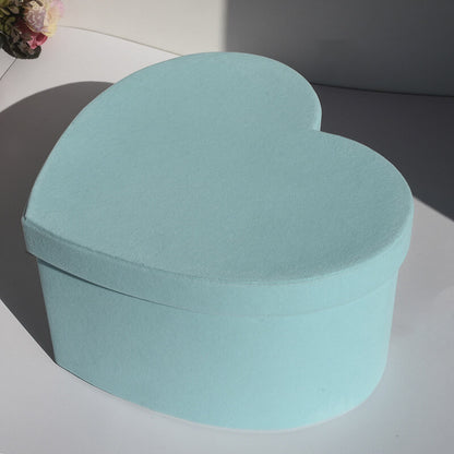 Velvet Heart Shaped Box