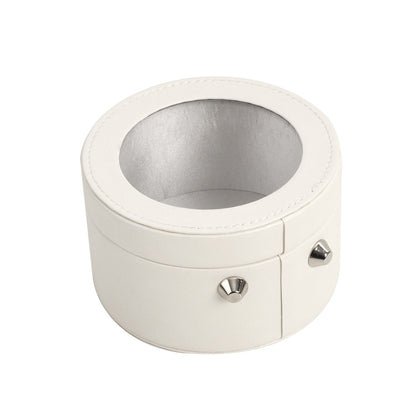 Leather Round Flower Gift Box