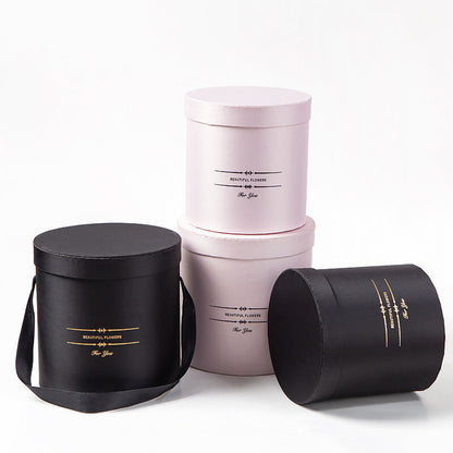 Set of 2pcs, Round Box For Flower