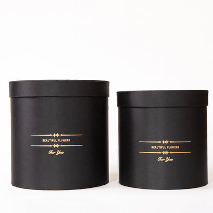 Set of 2pcs, Round Box For Flower