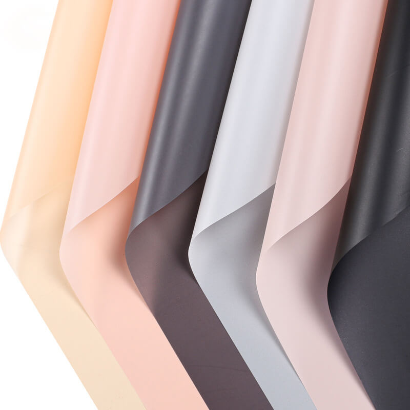 Soft Light Flower Wrap Paper, 23x23 Inch, 20 Sheets